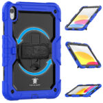 Turtle Shift Extreme Protection 360 Backcase Hoes iPad 11 en iPad 10 – 10.9 inch – Blauw - 9