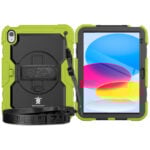 Turtle Shift Extreme Protection 360 Backcase Hoes iPad 11 en iPad 10 – 10.9 inch – Groen - 1