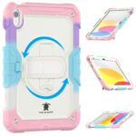 Turtle Shift Extreme Protection 360 Backcase Hoes iPad 11 en iPad 10 – 10.9 inch – Regenboog - 9