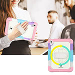 Turtle Shift Extreme Protection 360 Backcase Hoes iPad 11 en iPad 10 – 10.9 inch – Regenboog - 2