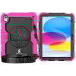 Turtle Shift Extreme Protection 360 Backcase Hoes iPad 11 en iPad 10 – 10.9 inch – Roze - 1