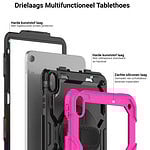 Turtle Shift Extreme Protection 360 Backcase Hoes iPad 11 en iPad 10 – 10.9 inch – Roze - 2
