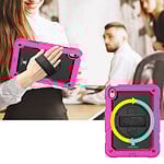 Turtle Shift Extreme Protection 360 Backcase Hoes iPad 11 en iPad 10 – 10.9 inch – Roze - 3