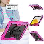 Turtle Shift Extreme Protection 360 Backcase Hoes iPad 11 en iPad 10 – 10.9 inch – Roze - 4