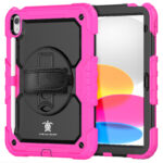 Turtle Shift Extreme Protection 360 Backcase Hoes iPad 11 en iPad 10 – 10.9 inch – Roze - 8
