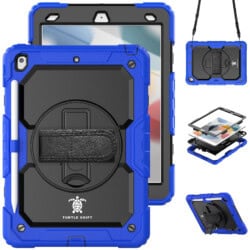 Turtle Shift Extreme Protection 360 Backcase Hoes iPad 9 2021 / iPad 8 2020 / iPad 7 2019 - 10.2 inch - Blauw
