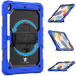 Turtle Shift Extreme Protection 360 Backcase Hoes iPad 9 2021 / iPad 8 2020 / iPad 7 2019 – 10.2 inch – Blauw - 8