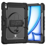 Turtle Shift Extreme Protection 360 Backcase Hoes iPad Air 6 (M3 en M2) – 13 inch (2025 / 2024) – Zwart - 9