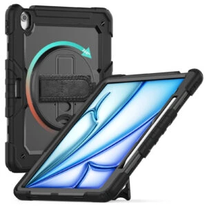 Turtle Shift Extreme Protection 360 Backcase Hoes iPad Air 6 (M3 en M2) – 13 inch (2025 / 2024) – Zwart - 8