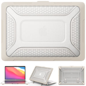 Turtle Shift Laptopcover Shield MacBook Air 13' inch - 2020 en 2018 - A2337 / A2179 / A1932 - Beige Main Image