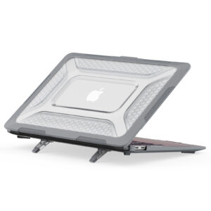 Turtle Shift Laptopcover Shield MacBook Air 13' inch - 2020 en 2018 - A2337 / A2179 / A1932 - Grijs - 4