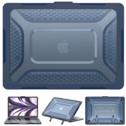 Turtle Shift Laptopcover Shield MacBook Air 13.6' inch - 2024 / 2022 - A2681 / A3113 - Blauw