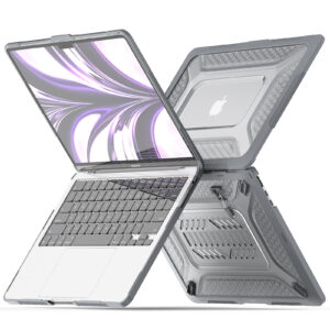 Turtle Shift Laptopcover Shield MacBook Air 13.6′ inch – 2024 / 2022 – A2681 / A3113 – Grijs - 11