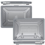 Turtle Shift Laptopcover Shield MacBook Air 13.6′ inch – 2024 / 2022 – A2681 / A3113 – Grijs - 4