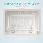 Turtle Shift Laptopcover Shield MacBook Air 15.3′ inch – 2024 / 2023 – A2941 / A3114 – Beige - 2