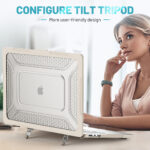 Turtle Shift Laptopcover Shield MacBook Air 15.3′ inch – 2024 / 2023 – A2941 / A3114 – Beige - 8