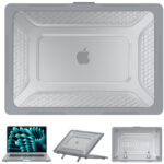 Turtle Shift Laptopcover Shield MacBook Air 15.3′ inch – 2024 / 2023 – A2941 / A3114 – Grijs Main Image