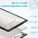 Turtle Shift Laptopcover Shield MacBook Air 15.3′ inch – 2024 / 2023 – A2941 / A3114 – Zwart - 1