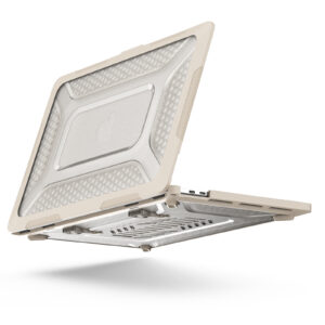 Turtle Shift Laptopcover Shield MacBook Pro 13' inch - 2022 / 2020 / 2018 - A2338 / A2289 / A2251 / A2159 / A1989 / A1706 / A1708 - Beige - 3