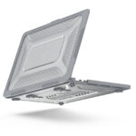 Turtle Shift Laptopcover Shield MacBook Pro 13′ inch – 2022 / 2020 / 2018 – A2338 / A2289 / A2251 / A2159 / A1989 / A1706 / A1708 – Grijs - 3