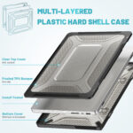 Turtle Shift Laptopcover Shield MacBook Pro 14′ inch – 2023 / 2021 – A2442 / A2779 / A2918 / A2992 – Zwart - 1