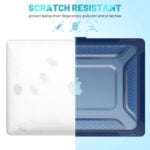Turtle Shift Laptopcover Shield MacBook Pro 16′ inch – 2023 / 2021 – A2485 / A2780 / A2991 – Blauw - 7