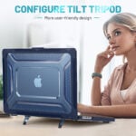 Turtle Shift Laptopcover Shield MacBook Pro 16′ inch – 2023 / 2021 – A2485 / A2780 / A2991 – Blauw - 8