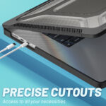 Turtle Shift Laptopcover Shield MacBook Pro 16′ inch – 2023 / 2021 – A2485 / A2780 / A2991 – Zwart - 6