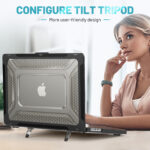 Turtle Shift Laptopcover Shield MacBook Pro 16′ inch – 2023 / 2021 – A2485 / A2780 / A2991 – Zwart - 8