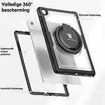 Turtle Shift Perfect Grip Hoes met screen protector Samsung Galaxy Tab A11 Plus en Tab A9 Plus – 11 inch – Transparant - 2