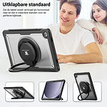 Turtle Shift Perfect Grip Hoes met screen protector Samsung Galaxy Tab A11 Plus en Tab A9 Plus – 11 inch – Transparant - 6