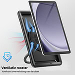 Turtle Shift Perfect Grip Hoes met screen protector Samsung Galaxy Tab A11 Plus en Tab A9 Plus – 11 inch – Zwart - 4
