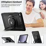 Turtle Shift Perfect Grip Hoes met screen protector Samsung Galaxy Tab A11 Plus en Tab A9 Plus – 11 inch – Zwart - 6