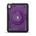 Turtle Shift Perfect Grip Hoes met screen protector iPad 11 en iPad 10 – 10.9 inch – Paars - 1