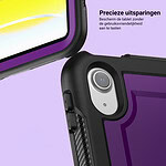 Turtle Shift Perfect Grip Hoes met screen protector iPad 11 en iPad 10 – 10.9 inch – Paars - 3