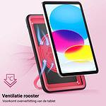 Turtle Shift Perfect Grip Hoes met screen protector iPad 11 en iPad 10 – 10.9 inch – Roze - 4