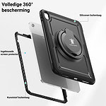 Turtle Shift Perfect Grip Hoes met screen protector iPad 11 en iPad 10 – 10.9 inch – Zwart - 2