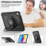 Turtle Shift Perfect Grip Hoes met screen protector iPad 11 en iPad 10 – 10.9 inch – Zwart - 6