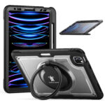 Turtle Shift Perfect Grip Hoes met screen protector iPad Air 5 / Air 4 - 10.9 inch - Transparant