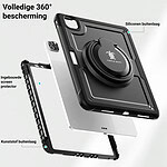 Turtle Shift Perfect Grip Hoes met screen protector iPad Air 5 / Air 4 – 10.9 inch – Zwart - 2