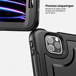 Turtle Shift Perfect Grip Hoes met screen protector iPad Air 5 / Air 4 – 10.9 inch – Zwart - 3