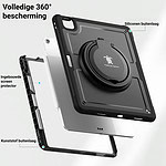 Turtle Shift Perfect Grip Hoes met screen protector iPad Air 6 (M3 en M2) – 13 inch (2025 / 2024) – Zwart - 2