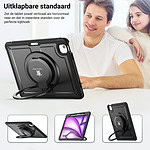 Turtle Shift Perfect Grip Hoes met screen protector iPad Air 6 (M3 en M2) – 13 inch (2025 / 2024) – Zwart - 6