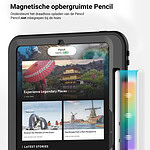 Turtle Shift Perfect Grip Hoes met screen protector iPad Pro M4 2024 – 11 inch 2024 – Transparant - 7