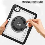 Turtle Shift Perfect Grip Hoes met screen protector iPad Pro M4 2024 – 11 inch 2024 – Transparant - 8