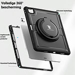Turtle Shift Perfect Grip Hoes met screen protector iPad Pro M4 2024 – 13 inch 2024 – Zwart - 2