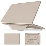 Turtle Shift vegan leer Laptopcover MacBook Air 13.6′ inch – 2024 / 2022 – A2681 / A3113 – Beige Main Image