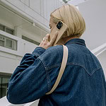 Solidenz Collection iPhone 14 Pro hoesje met afneembare koord – Caramel - 3