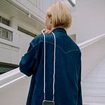 Solidenz Collection iPhone 14 Pro Max hoesje met afneembare koord – White Pearls - 5