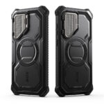 Armorbox Samsung Galaxy S25 hoesje met screen protector – Zwart - 9